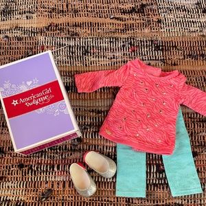 American Girl Cool Coral Outfit